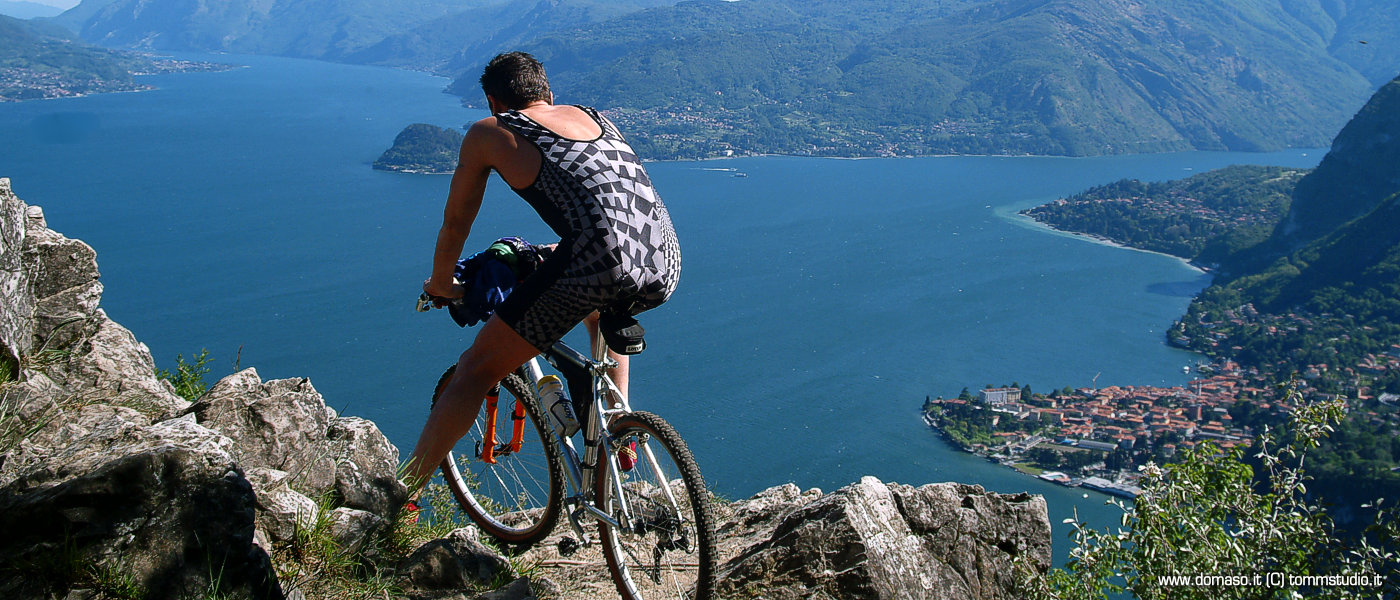 Mountain bike Gravedona Lago di Como
